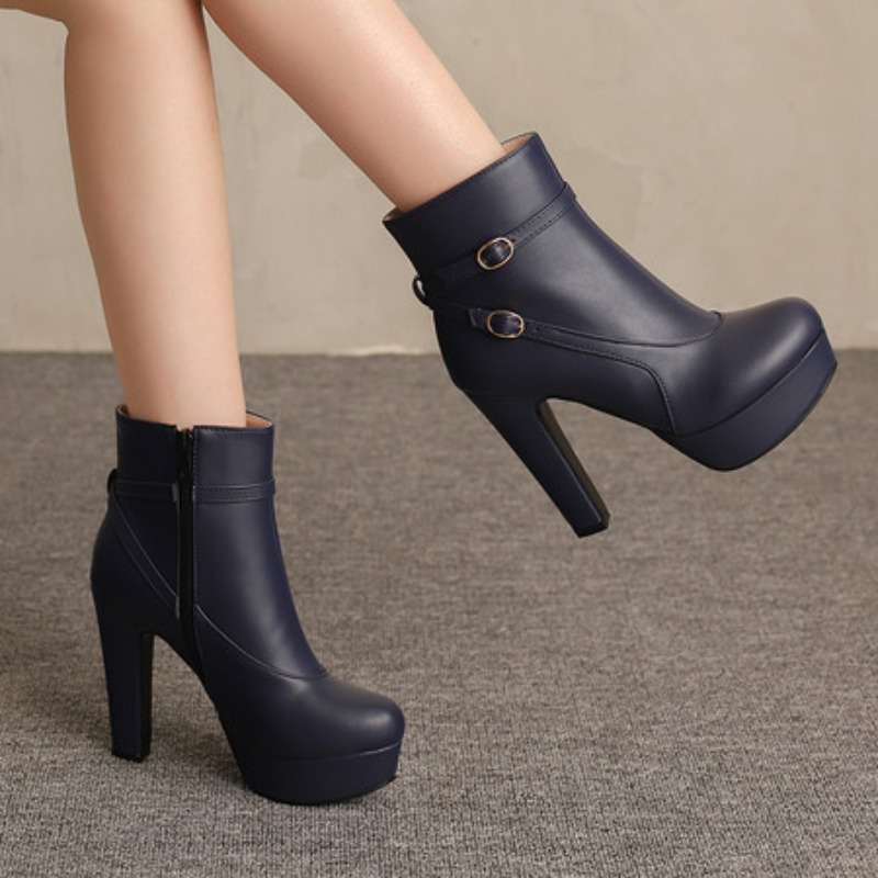 Mode Plattform Stiefel Frauen  – Ethnic Modern Fashion Bewertung und Preis