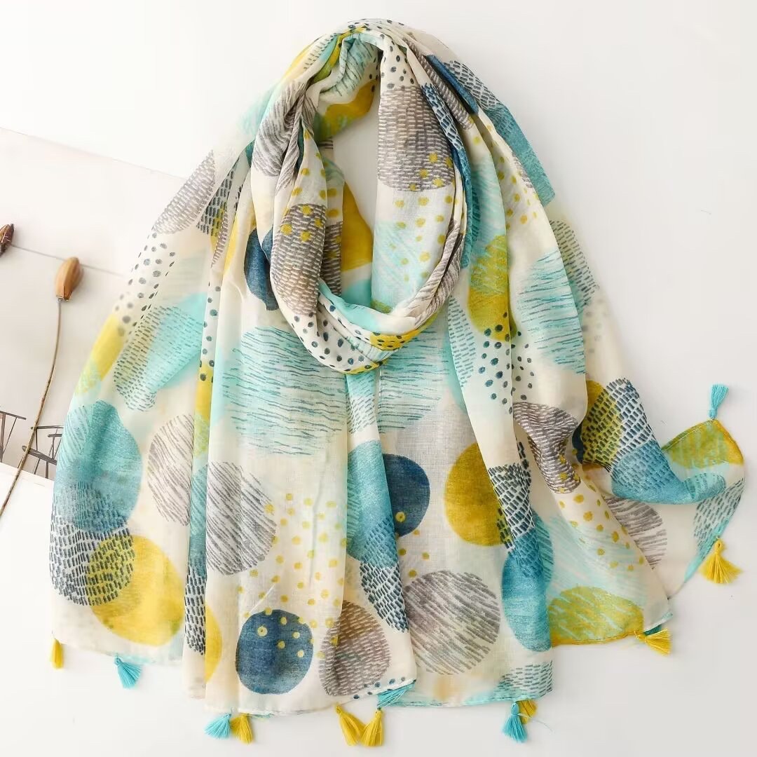 1 neuer bedruckter Schal aus B – Go Ethnic Fashion Bewertung und Preis
